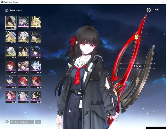 SEA | UL 49 | 3 Limited | Chisa+Sign,Camellya+Sign,Phoebe+Sign |DB Lv26|MC Female|Log Kuro|Take Email|Check SS (WW2017)