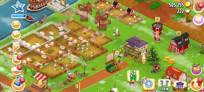 [Code 8382] Level 84 / Barn 1000 + Silo 850 / Very Cheap