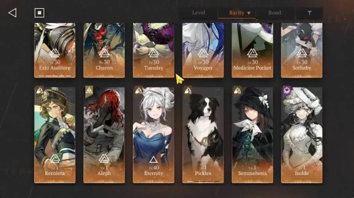 GLOBAL|Lv 53|15 *6 Crew, 2 Limit [EzioP5,Charon,Tuesday,MedPoc,Semmelweis,Etc]|54 Unilog +5,6K CD|Bluepoch|(RVS1249)