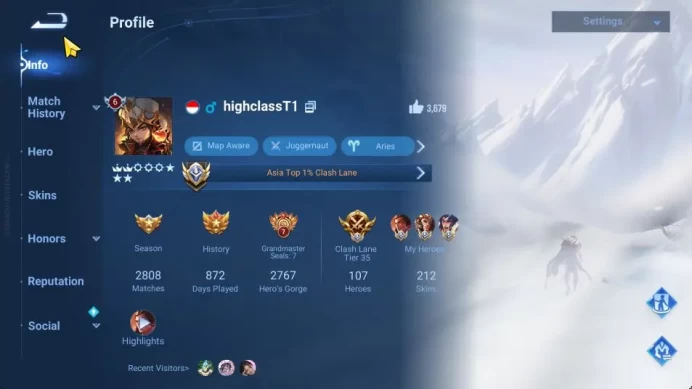 Hero 107 Skin 212|Limited La Bu,Shanhai[Li Xin,Yao],Lny24 [Sun Ce,Angela],Seiya Dharma,4 Legend,GM,2 Bleach|Infinite|(HOK1735)