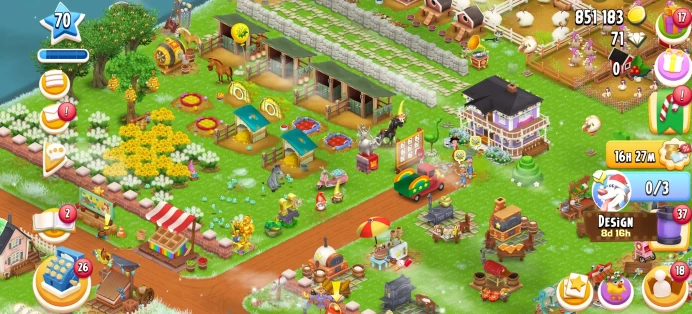 [Code 8384] Level 70 / Barn 900 + Silo 740 / Very Cheap
