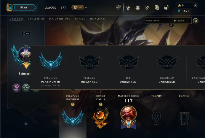 EUW P3 96LP- 75 CHAMP-17SKIN-HANDMADE-2021ACC-HONOR5