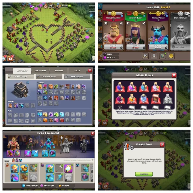 M129◆TH 9 FULL MAX◆4 EPIC: GG,SB/FA, MM◆NC FREE◆5 BUILDERS