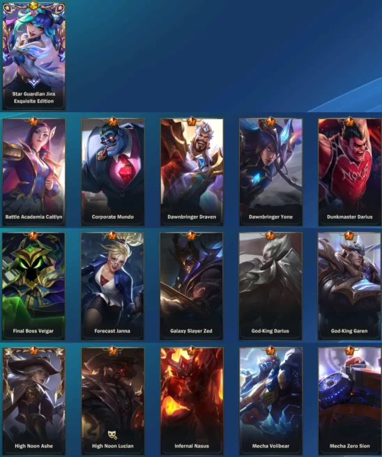 EU / MASTER PEAK / 191 SKINS / 1 Mythıc / 18 Legendary / 107 Epic / 128 CHAMPIONS / 110.000 B.E #W0A003