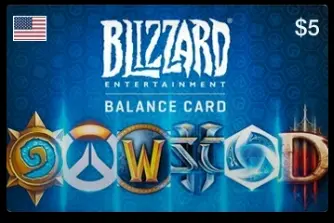 Blizzard Gift Card Battle.net USD 5 (US)