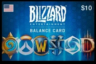 Blizzard Gift Card Battle.net USD 10 (US)