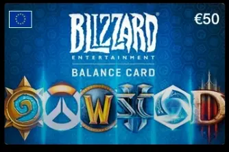 Blizzard Gift Card Battle.net EUR 50 (EU)