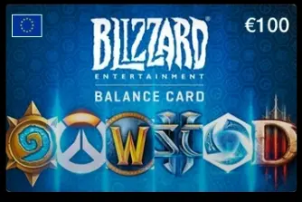 Blizzard Gift Card Battle.net EUR 100 (EU)