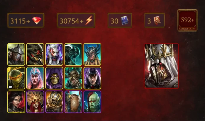 [STARTER]Siegfrund+Elva Autumnborn+Rathalos+Visix+Xenomorph+Scyl+Michelangelo+Loki+Skeletor+Leminisi the Gold-Wing+Alice+27Epics
