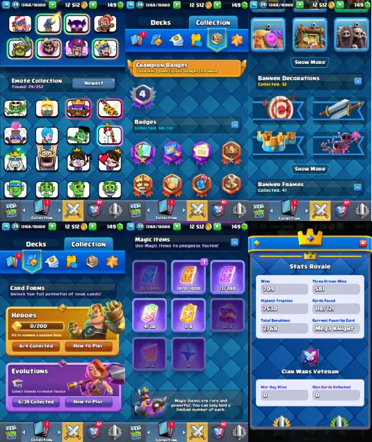 [KTL 13] | 7530 Cups | 39 Level | Rare Emotes Skins | Instant Delivery | Lifetime Warranty | 100% Secure