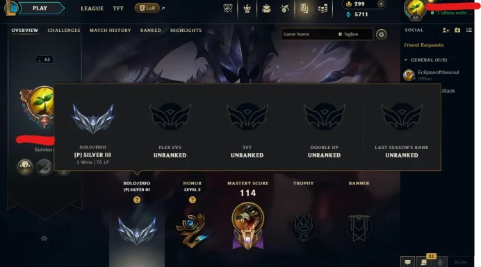【EUW】Level 65    87 Champ/ 23 Skins   Full Access   High Quality Account  Instant Delivery️