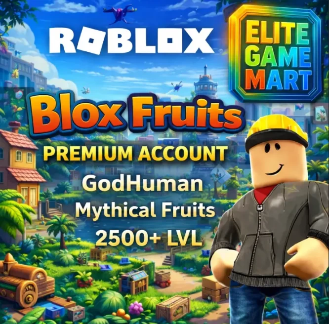 Blox Fruits 2800 LVL, GodHuman, 1 Mythical Fruit in Inventory #3