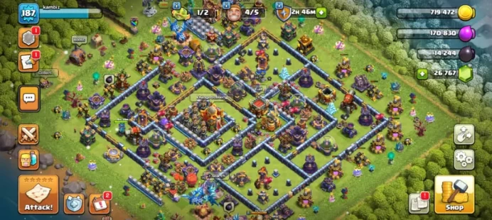 Th 16 Hero max 27kgem(27000) Magic item full  300 medal Defense max th 15