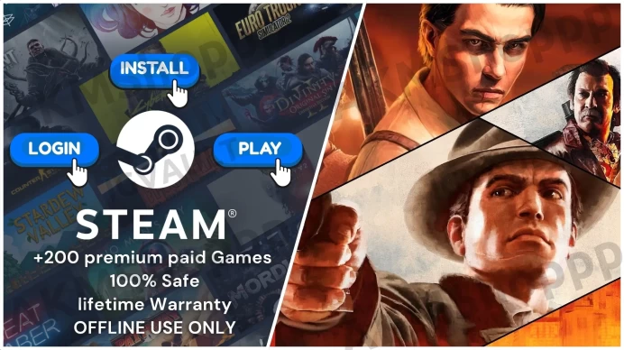 Mafia: the old country + All Mafia Games + 300 Premium Paid Games ◈Steam Offline Activation ◈ Instant Delivery ◈ Life time Access