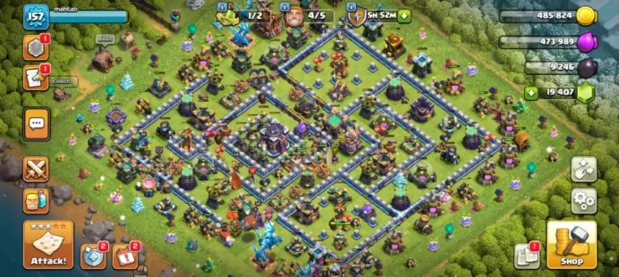 Th 15 100% max Th 14 19.5k gem(19500) 250 medal Magic item full