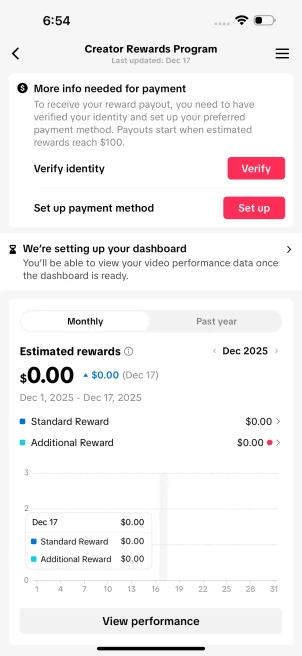 100% Monetized USA Account Creator Rewards Program Active | 23k Real Followers & 337k Likes | Real Screenshots + Full Access + Good Standing