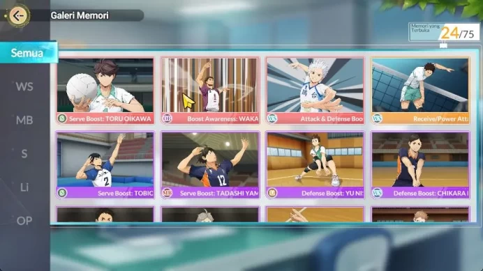 SEA|Lvl 47|5,3K DM+60 TMemo+124 SSRT|4 UR [Oikawa+Memo,Hoshiumi+Memo,Wakatoshi+Memo,Hirugami]+9 SSR|Google|Check SS (HFH903)