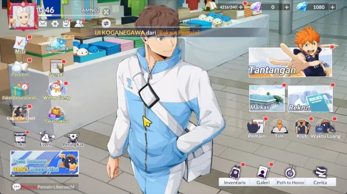 SEA|Lvl 46|1K DM|4 UR+Memo [Bokuto,Motoya,Hoshiumi,Hirugami]+16 SSR[Hinata,Akaashi,Akinori,Komi,Etc|Google|Check SS (HFH909)