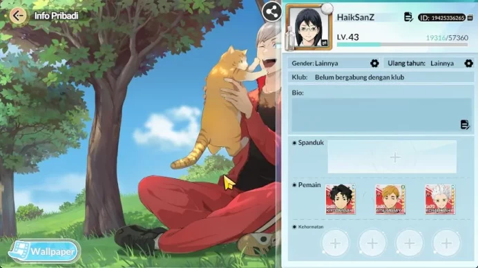 SEA|Lvl 43|1,4K DM|3 UR+Memo[Sakusa,Hoshiumi,Atsumu]+7 SSR[Azumane,Tanaka,Akagi,Tsukishima,Suna,Etc|Google|Check SS (HFH912)