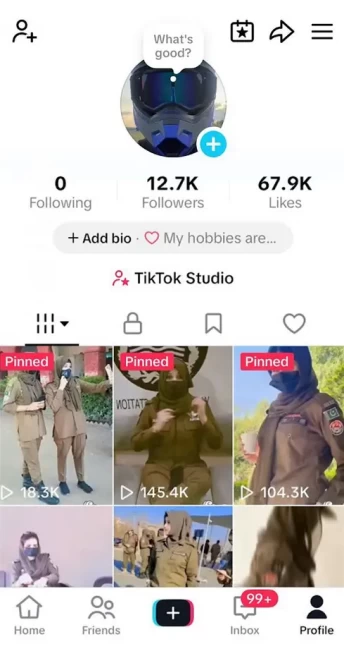 Germany Monetized Account/ 12K Followers+67K Likes/ Creator Rewards Program Activated/ Full Access