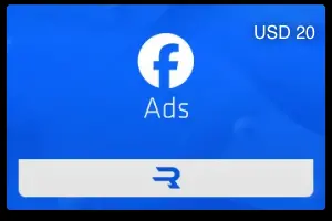 Facebook Ads Rewarble Gift Card USD 20 (Global)