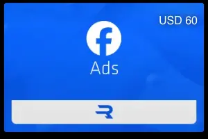 Facebook Ads Rewarble Gift Card USD 60 (Global)