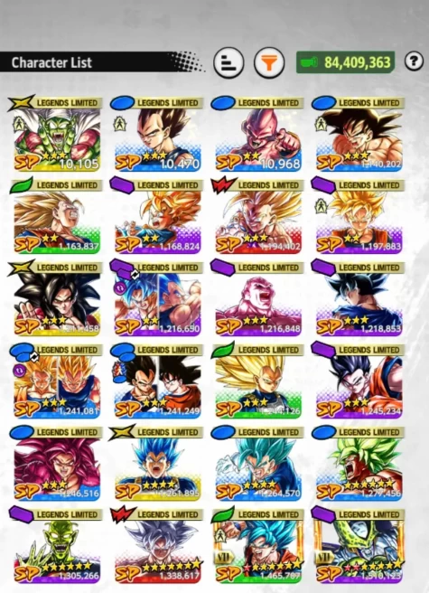 D834-IOS+Android-4 UL(Goku Uis Full Red Star+Janemba)+24 Legend+Cell Zenkai Red Star+God Goku+Demon King+SS4 Goku Daima+Vegeta+Ultimate Gohan