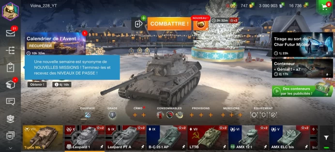 [Code 8410] 1 Top Tank + 4 Premium / 747 Gold / Europe / Not full Access