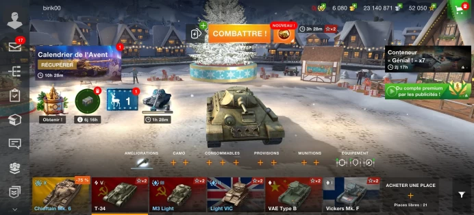 [Code 8411] 1 Premium Tank + 6000 Gold / Europe / Not Full Access