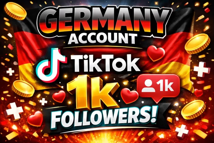 Germany Account 1k Followers | Secure, Full Access and Good Standing | High Quality + Instant Delivery