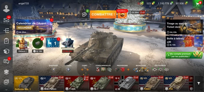 [Code 8416] 3 Top Tank + 6 Premium Tank / Europe / Not Full Access
