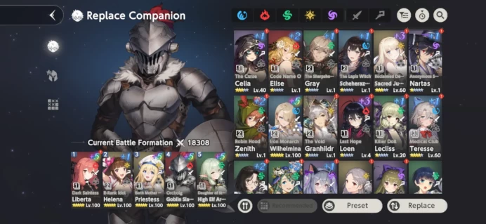 BRD69-CP 107K - Full Goblin Slayer Collab 5* +5 - Full Mushoku Collab - 42 Hero +5 ( 13 5* Max ) - 42 Costum +5 - 157 UR Gear - 557 Ticket