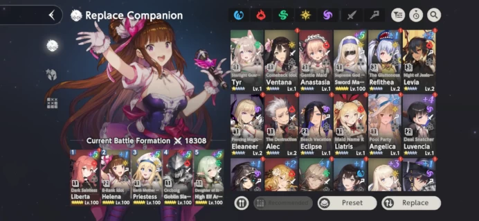 BRD69-CP 107K - Full Goblin Slayer Collab 5* +5 - Full Mushoku Collab - 42 Hero +5 ( 13 5* Max ) - 42 Costum +5 - 157 UR Gear - 557 Ticket