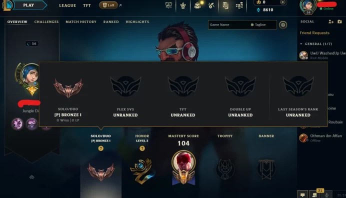 【EUW】Level 56    44  Champ/ 10  Skins   Full Access  High Quality Account  Instant Delivery️