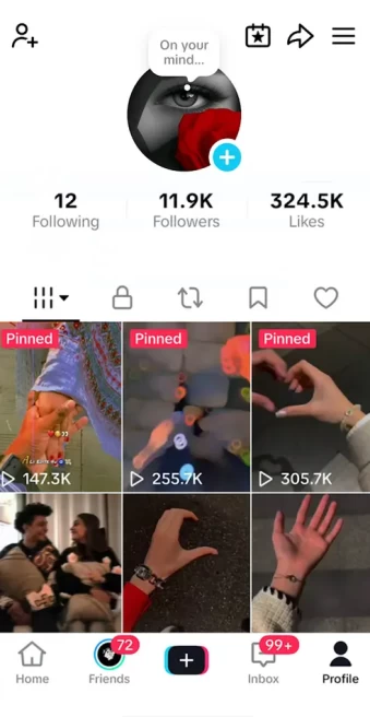 Germany Monetized Account/ 11K Followers+324K Likes/ Creator Rewards Program Activated/ Live Stream/ Full Access