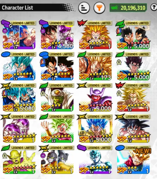 INSTANT[CNLT678] LF Goku Vegeta (Fusion) 14s+LF Janemba 14s + LF Vegito 7s + 20 LF