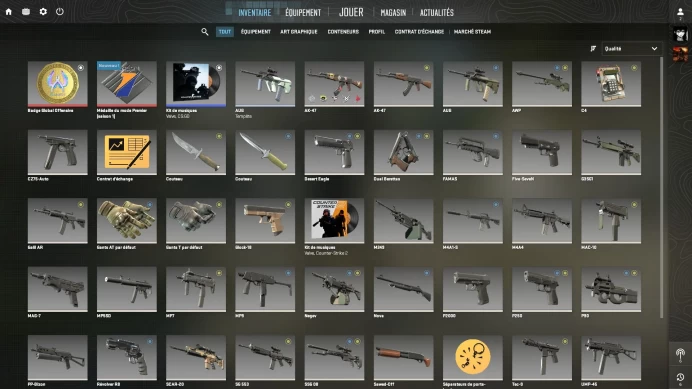 [Code 8452] Prime / Rank 38 + 2 Medals / Level 3 Faceit / Very Cheap
