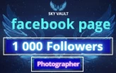 Facebook Page : 1 000 Followers | Photographer Category |Full Acess| Full Data change