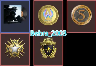 38Game-CS2 Prime+4Medals(2019 Service Medal/Loyalty Badge/5Y/Global Offensive Badge)