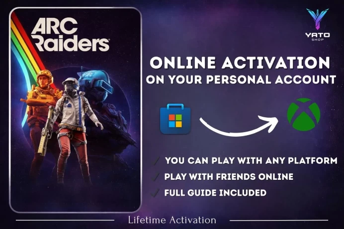 ARC RAIDERS (PC) | Online Activation | Microsoft Store | Play on Your Personal Account | Cross-Play with Any Platform | Fast Delivery