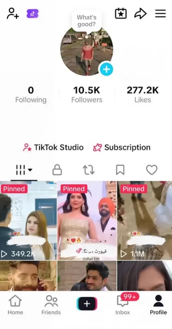 Instanly Delivery/ Monetized 10K Followers+277K Likes Account / Creator Rewards Program Activated/ Full Access
