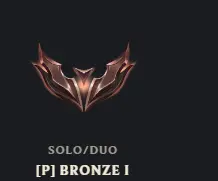 [EUW] S15!- SPLIT 3! - Bronze 1 -97LP- 3Win - 1Lose - Placements - 24K Be - MUST 4 SR FOR HONOR - Safe - Instant