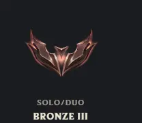 [EUW] S15! - SPLIT 3! - Bronze 3 - 22W - 23L - 32K Be - Honor 4 - Safe - Instant Delivery