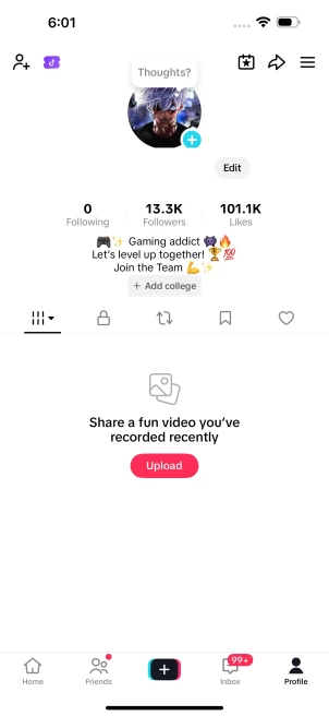 US Monetized Creator Rewards Program Account | 13k Real Followers & 101k Likes | Real screenshots + Full Access + Account in Good Standing