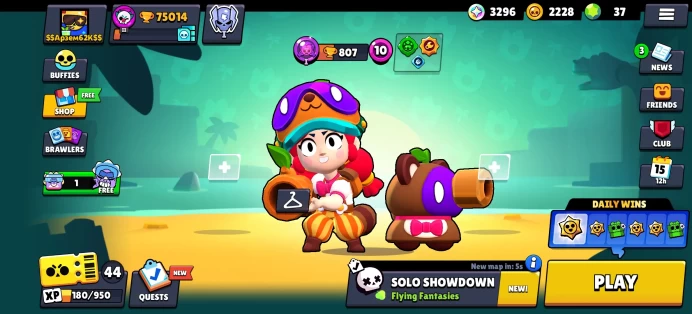 [Code 8478] Level 230 / 75k Trophy + 198 Skins / Very Cheap