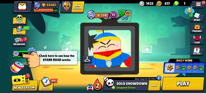 [Code 8480] Level 147 / 33k Trophy + 153 Skins / Very Cheap