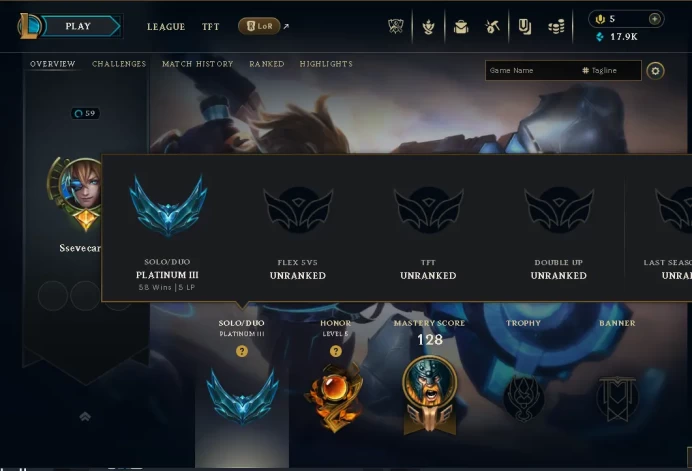 EUW P3- HONOR5-17SKIN-70CHAMP-HANDMADE-CHEAP