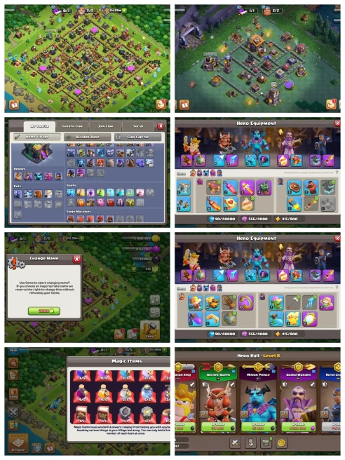 M167【11 Epic Almost Max】Th 14 Max◈Hero Lvl: 63/78/47/43/30◈Bh 7◈Full Magic Item◈Full Wall Max◈Lowest Price in the Market