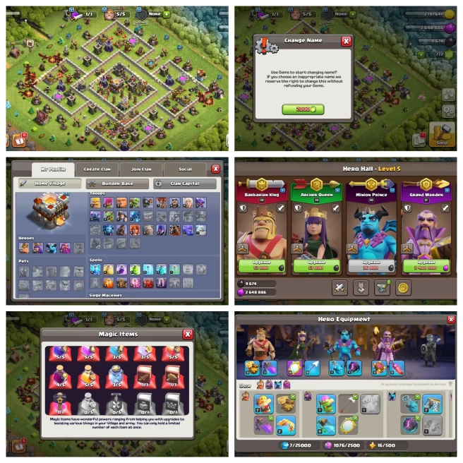 M168 | Th 11 White Wall | Hero: 38,38,30,12 | Epic Magic Mirror-14 | Instant Delivery