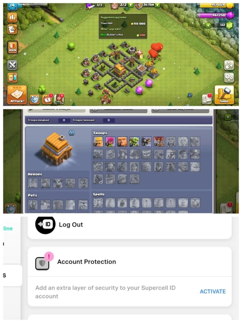 M176◆Th 4 Full Max◆All Troops Unlock◆Protection Off